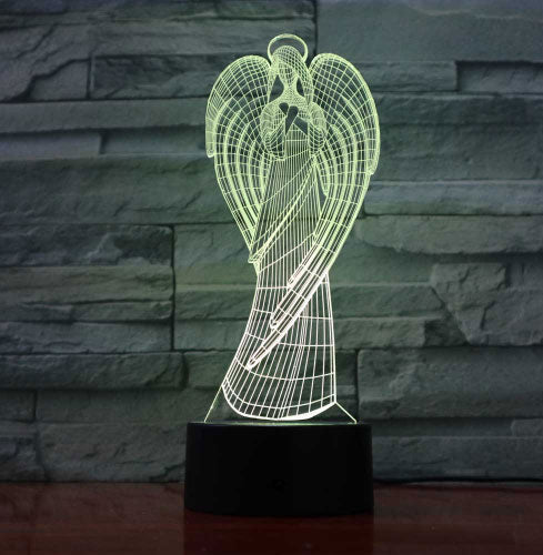 3D Angel Led Night Light