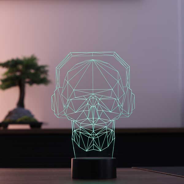 3D Music LED Lamp
