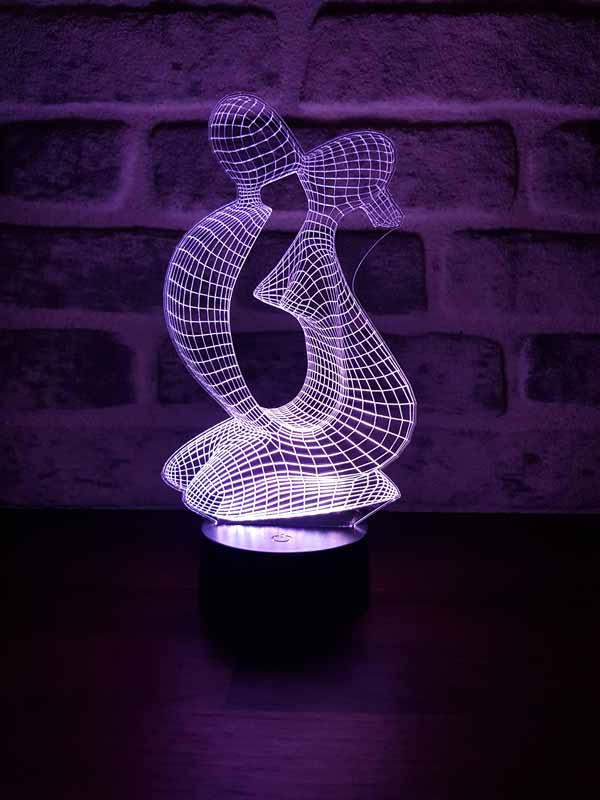 3D Valentines Gift Night Light