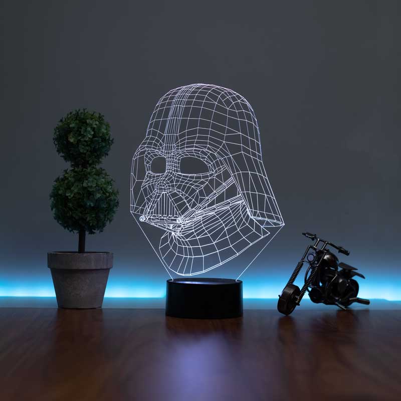 3D Darth Vader LED Lamp