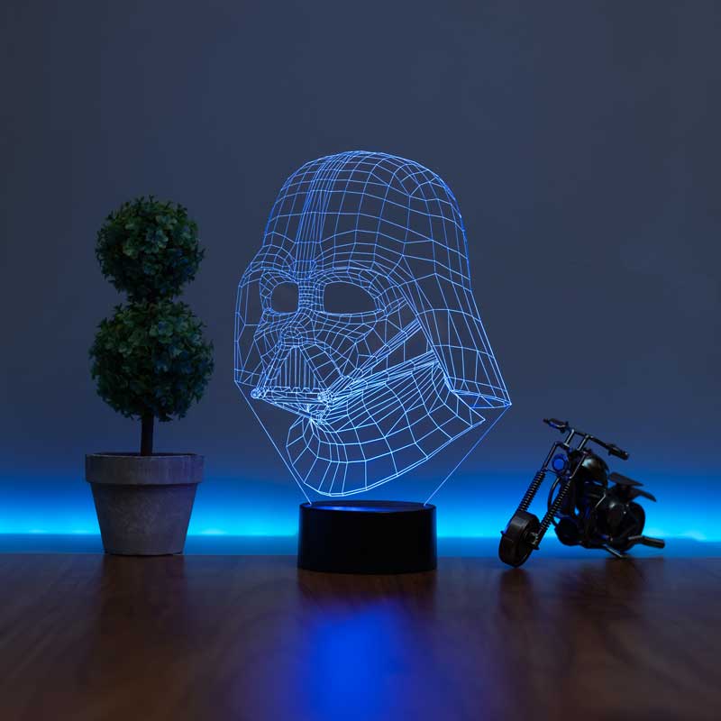 3D Darth Vader LED Lamp