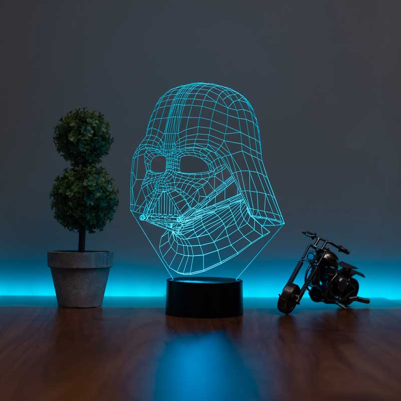 3D Darth Vader LED Lamp