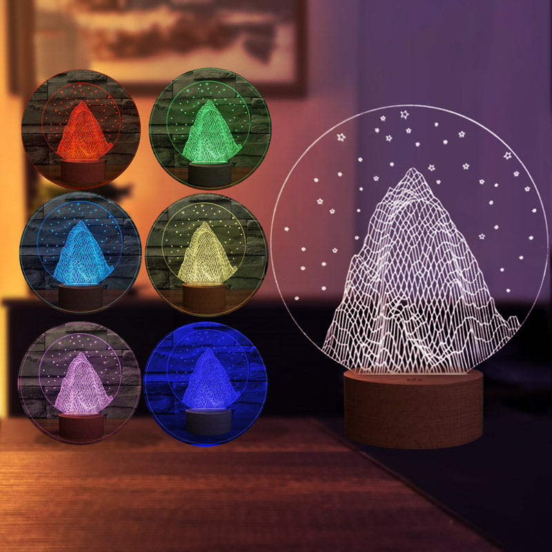 Night Light 3D Iceberg Lamp