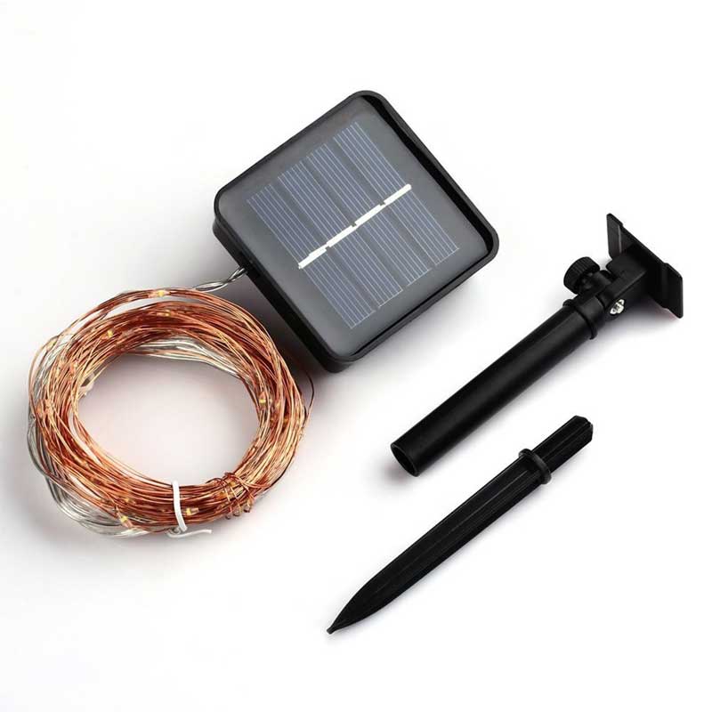 5 meters solar fairy wire led daylight