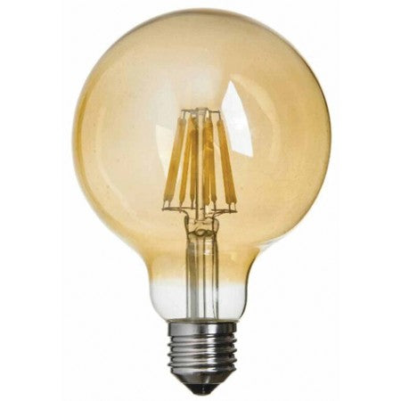 6W Flamanl LED Rustic Glob G95 Bulb
