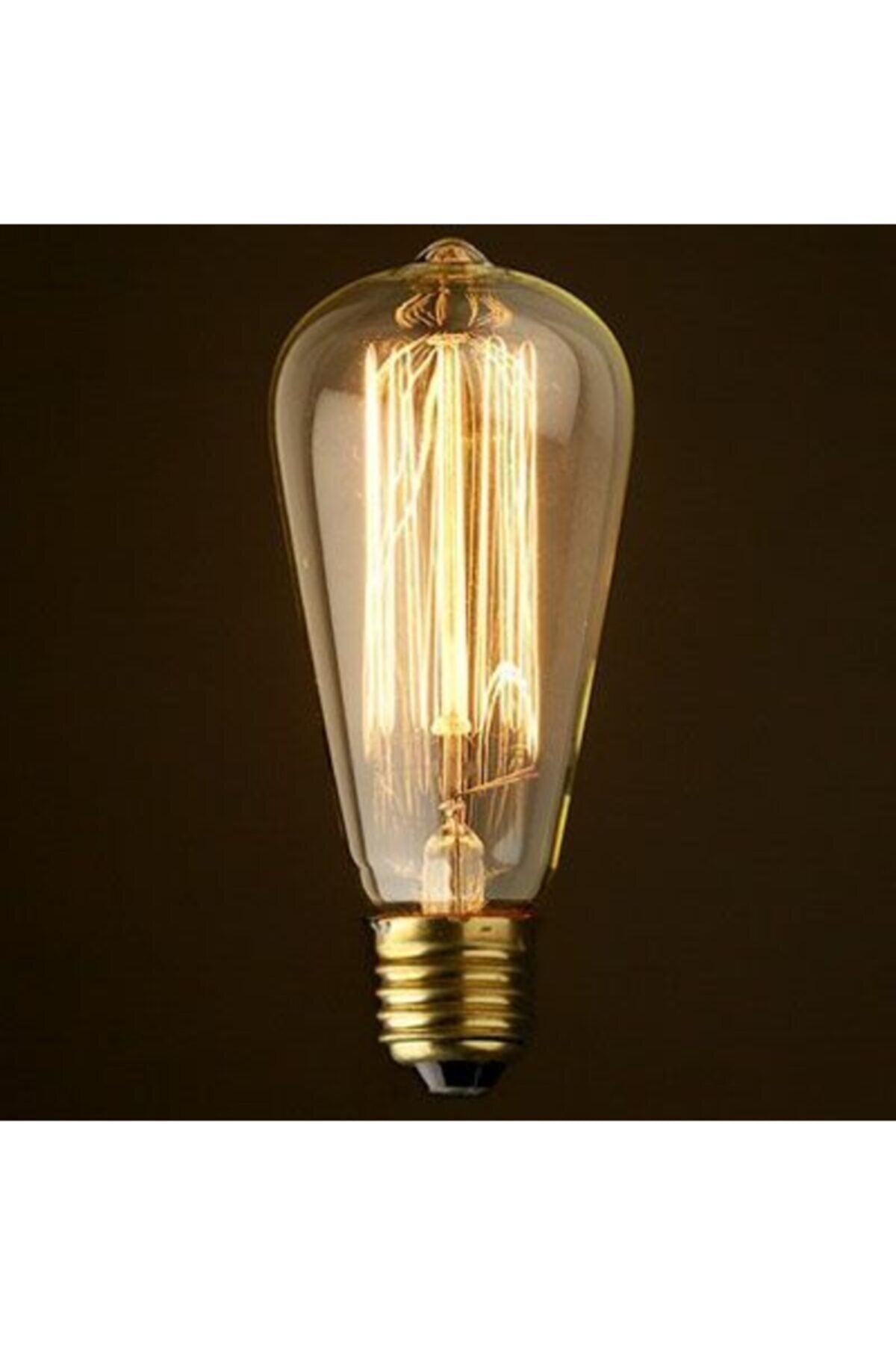 Led Rustic ST64 Bulb with 6W Flemish