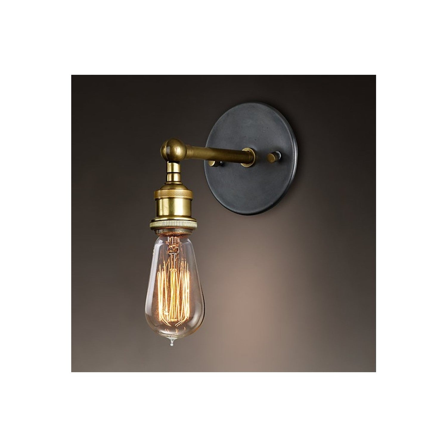 Led Rustic ST64 Bulb with 6W Flemish