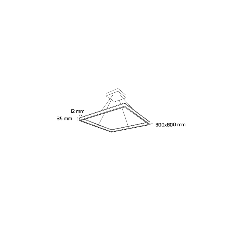 78 watt square stalagmites lighting