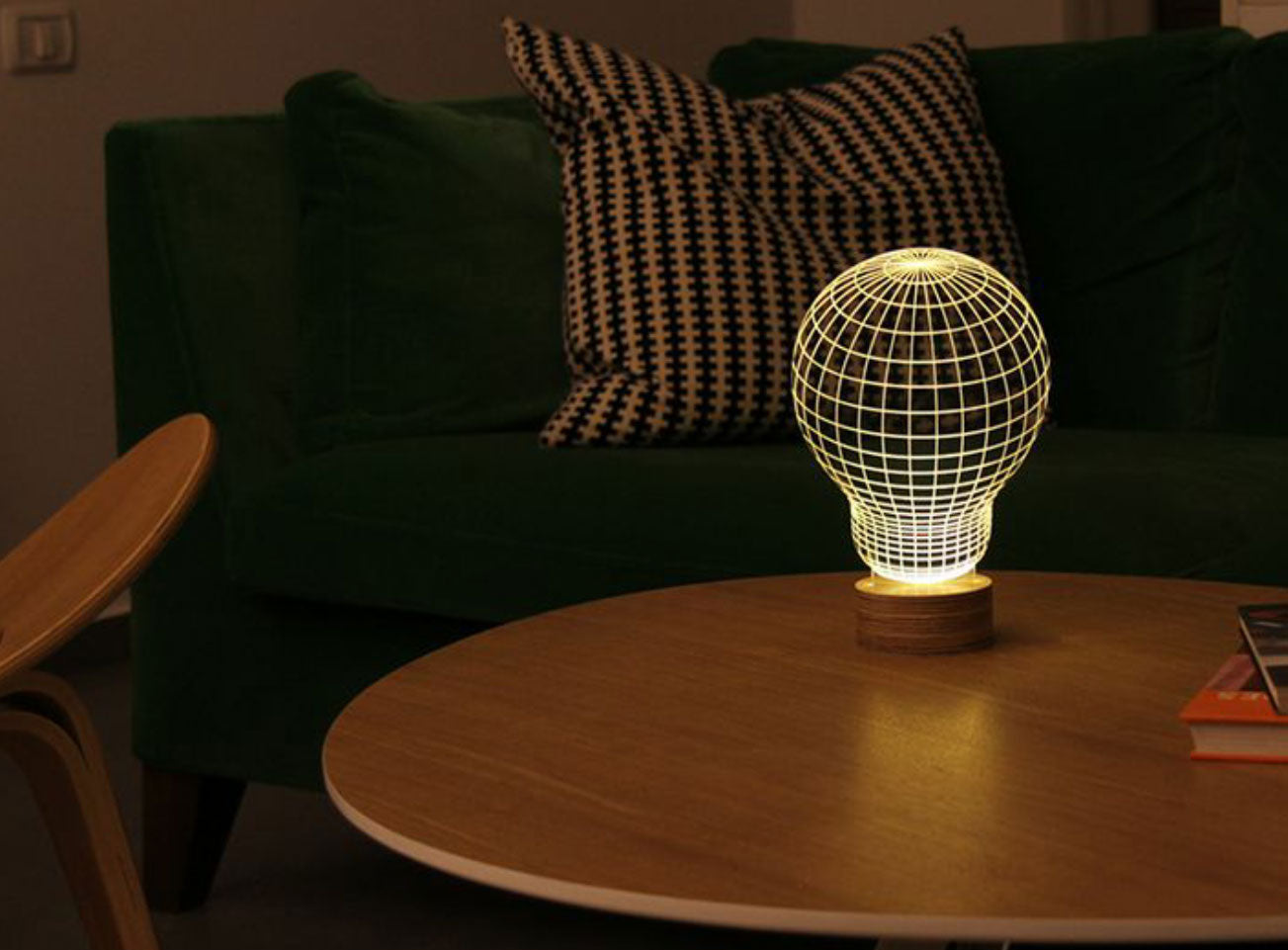 Decorative 3D Led Table Lamp