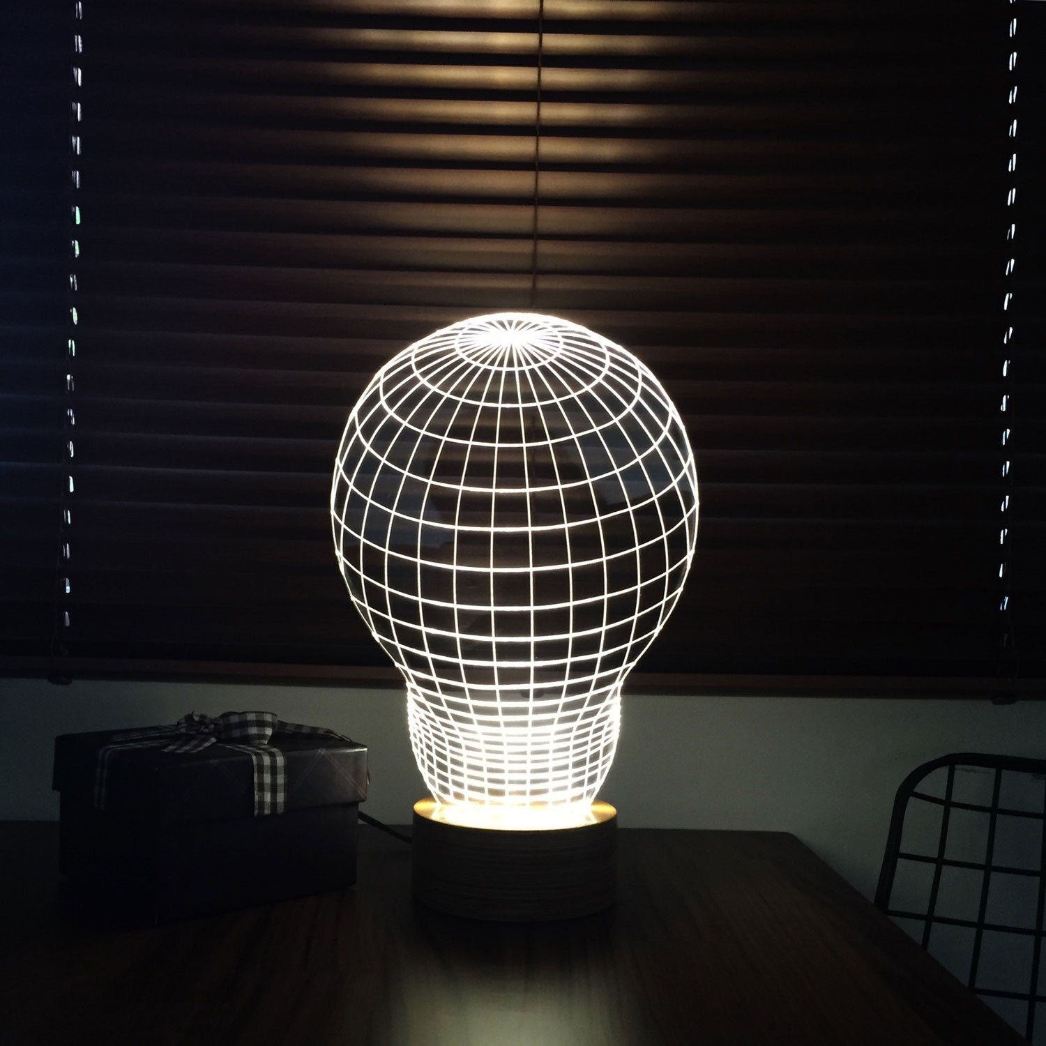 Decorative 3D Led Table Lamp