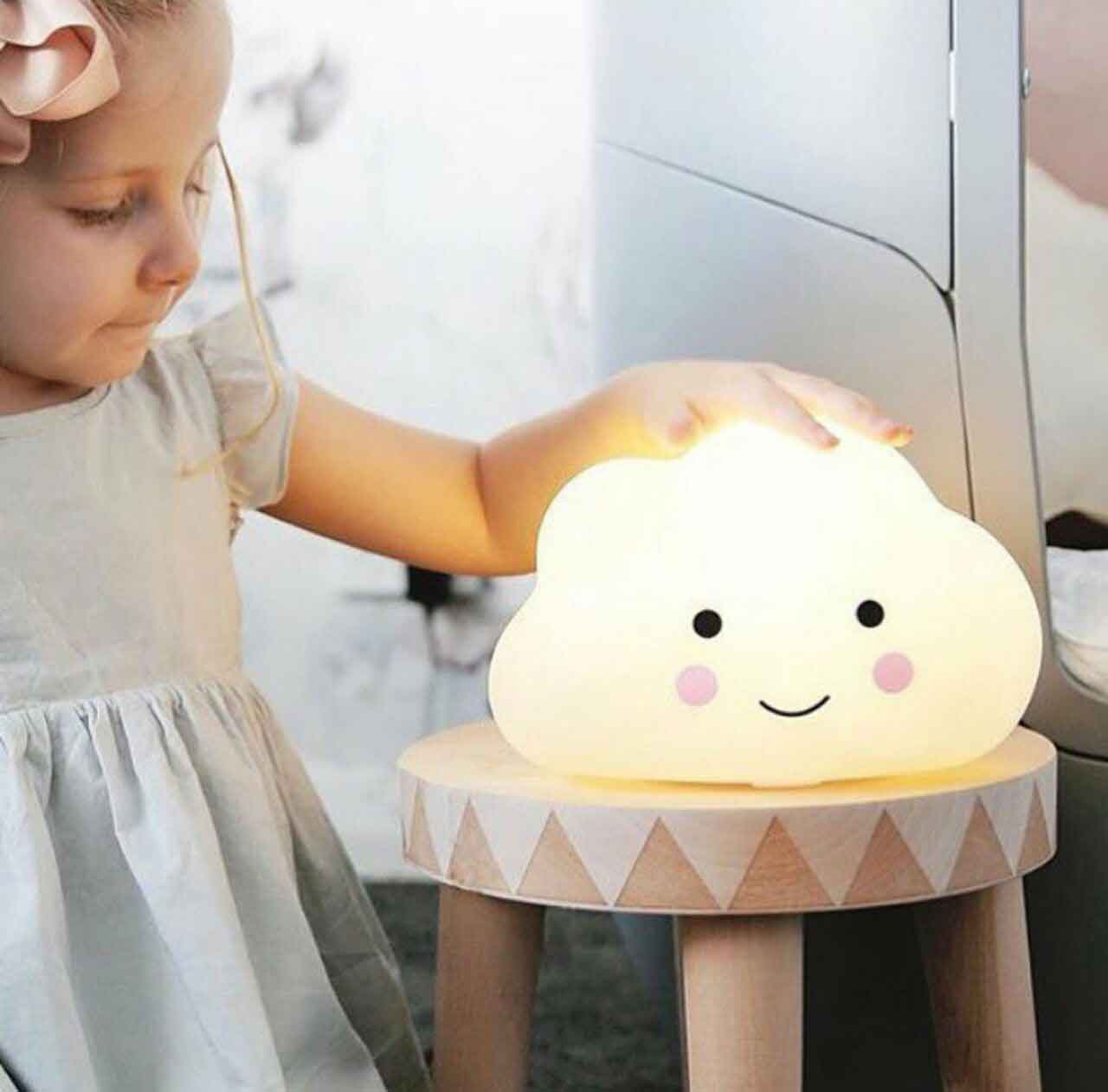 Kids room cloud lamp