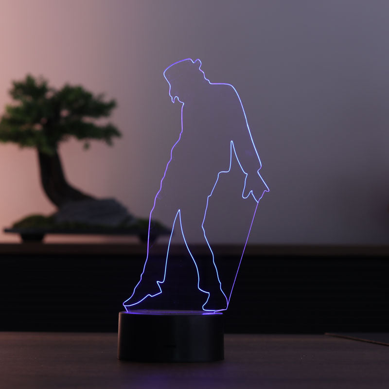 Dansçı Figürlü Dekoratif Hediye Led Masa Lambası | BYLAMP