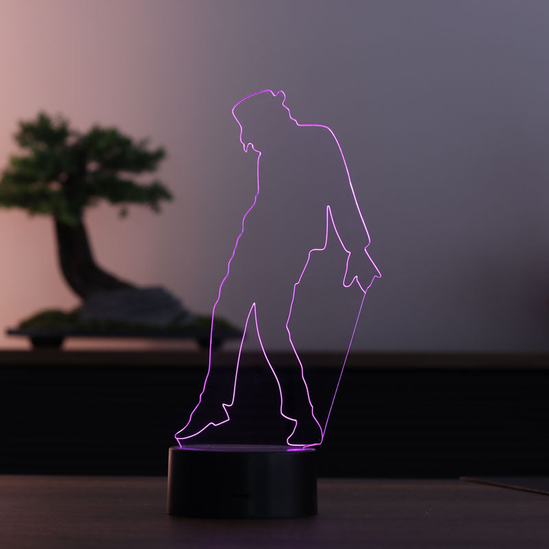 Dansçı Figürlü Dekoratif Hediye Led Masa Lambası | BYLAMP