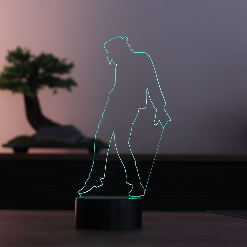 Dansçı Figürlü Dekoratif Hediye Led Masa Lambası | BYLAMP