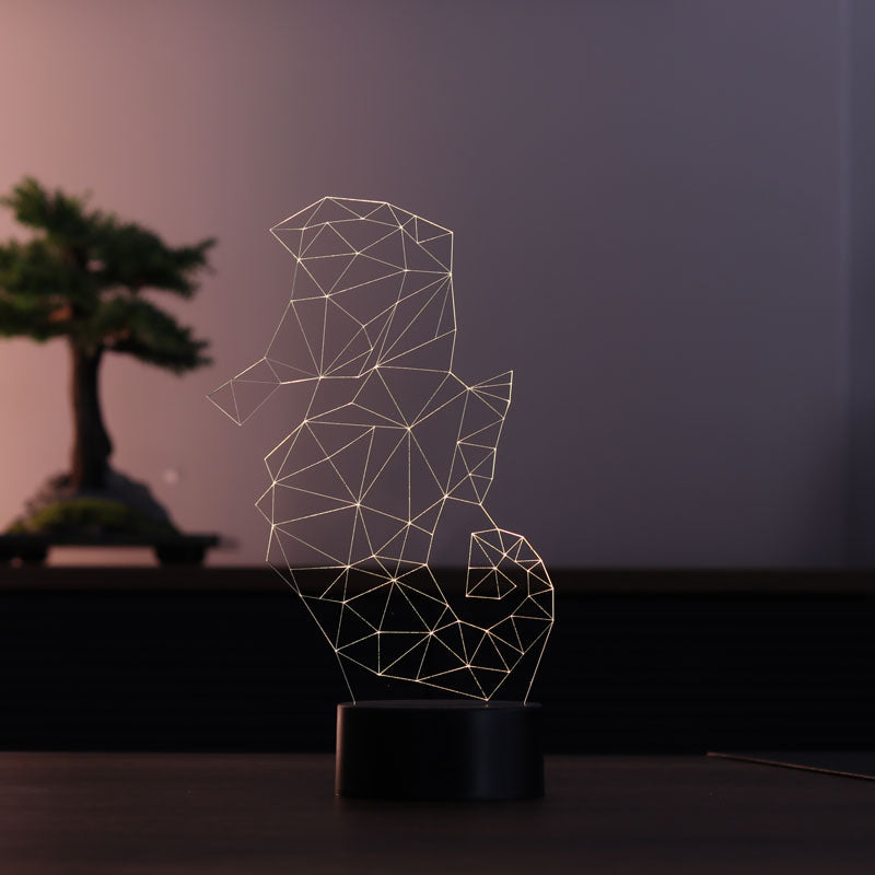 Seahorse 3D LED Night Light