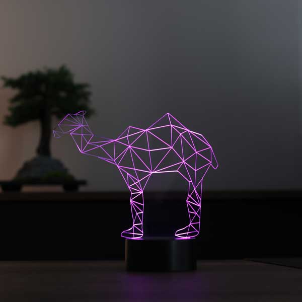 3D Camel Led Night Light