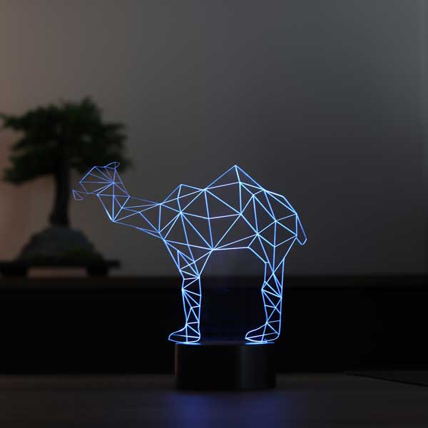 3D Camel Led Night Light