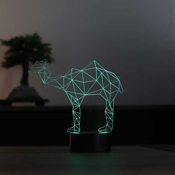 3D Camel Led Night Light