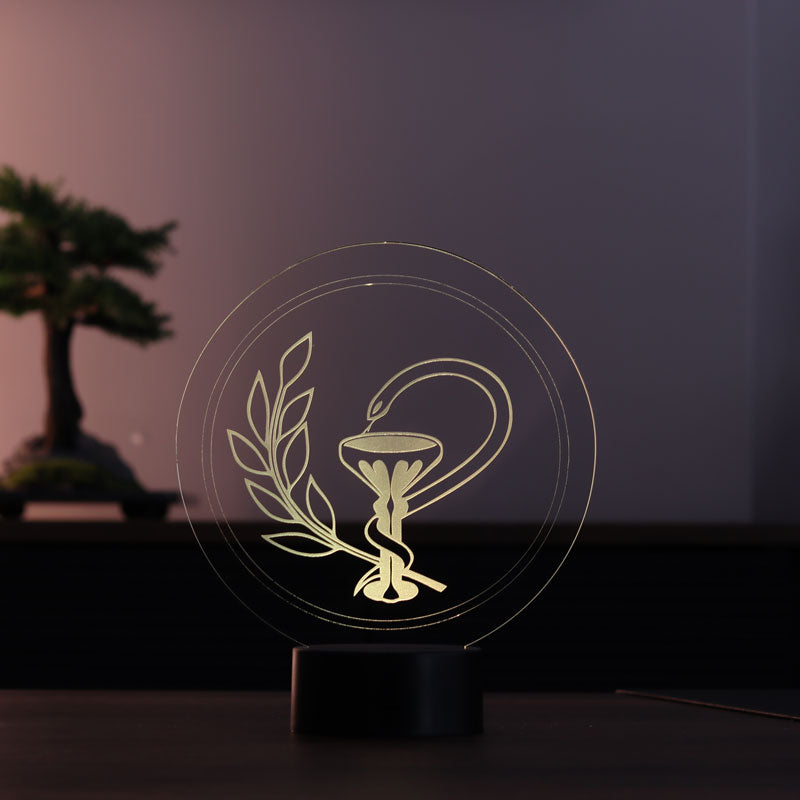 Pharmacy Logo Gift Table Lamp