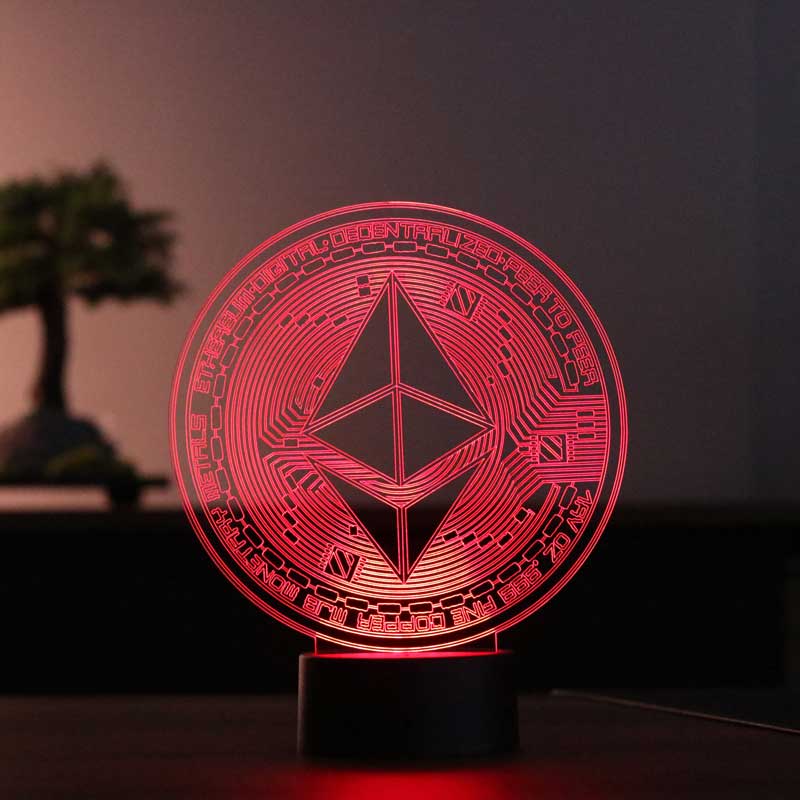 Ethereum Figured Decorative Gift Led Table Lamp | BYLAMP