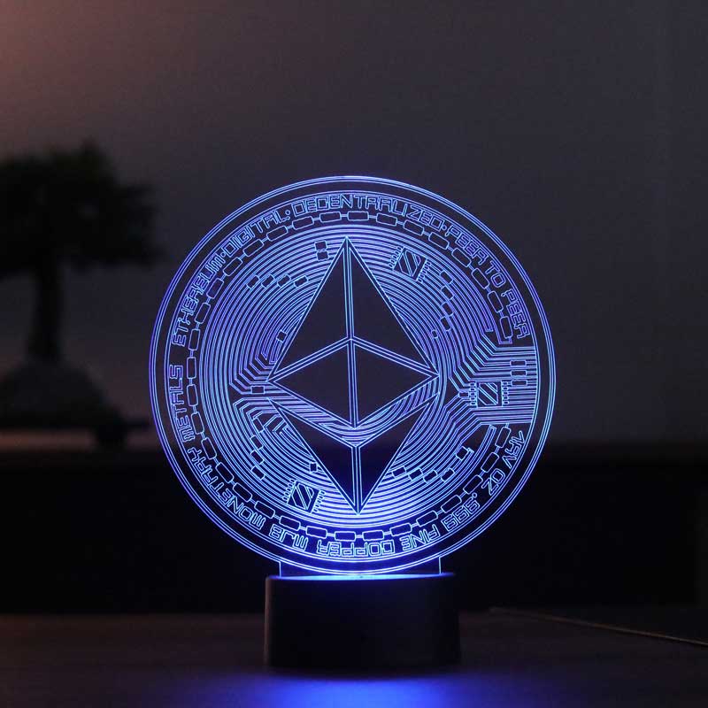 Ethereum Figured Decorative Gift Led Table Lamp | BYLAMP