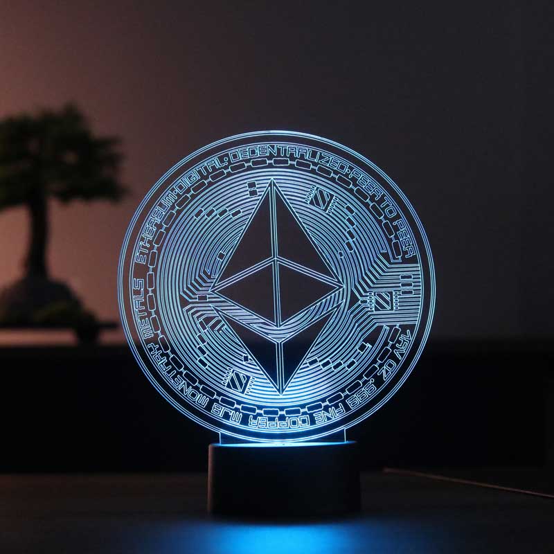 Ethereum Figured Decorative Gift Led Table Lamp | BYLAMP