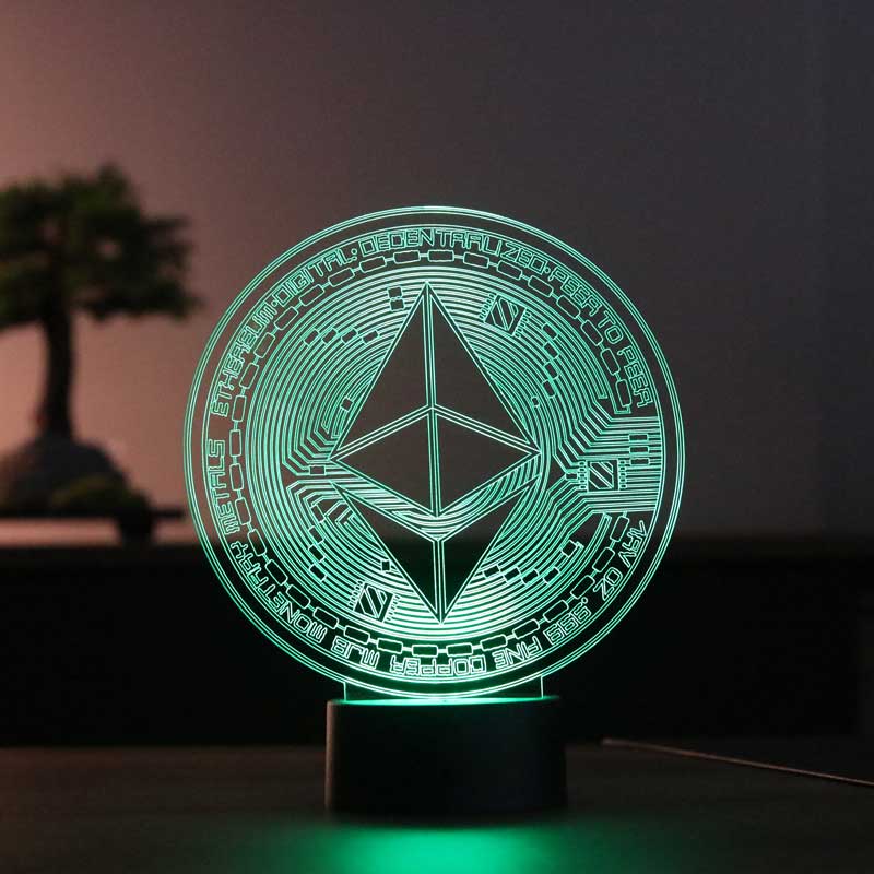 Ethereum Figured Decorative Gift Led Table Lamp | BYLAMP