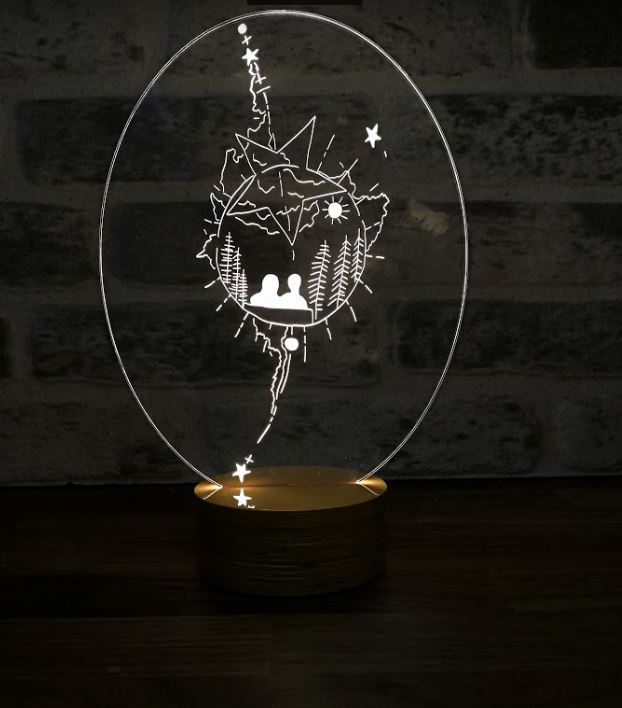 Lives in the Universe Led Night Light