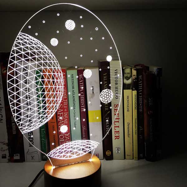 3D Galaxy Lamp