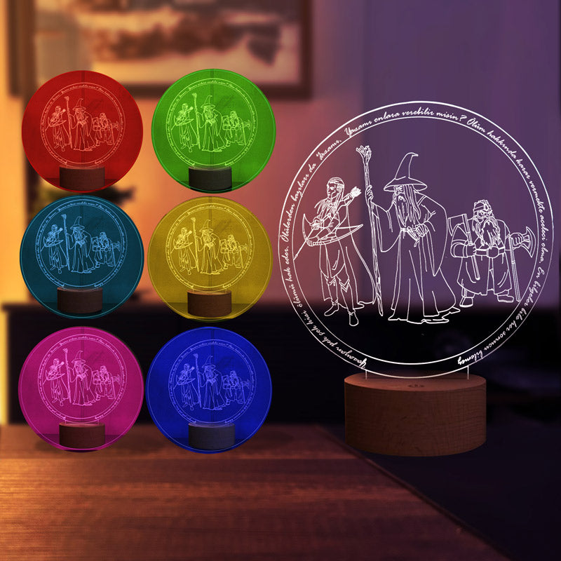 Lord of the Rings Lamp (Triple Series)