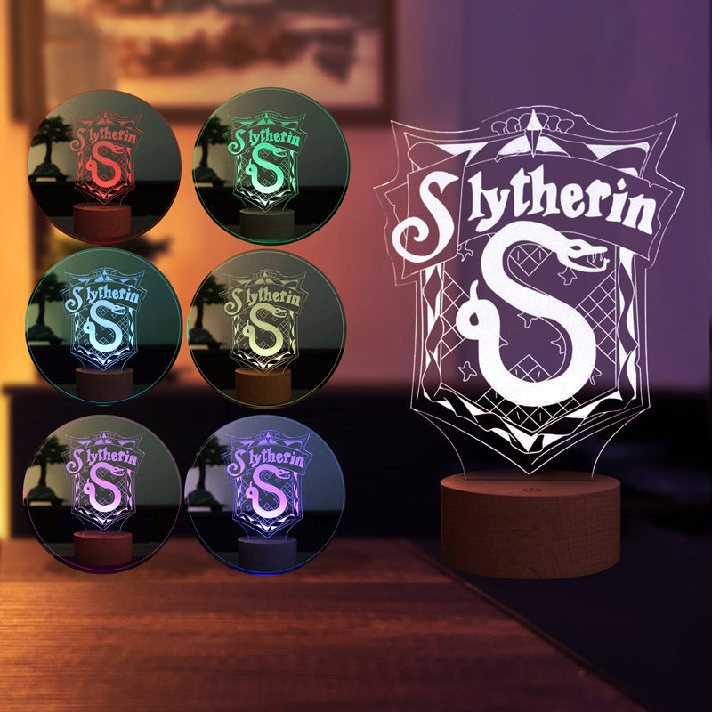 Harry Potter Slytherin LED Table Lamp