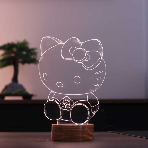 3D Hello Kitty Led Table Lamp