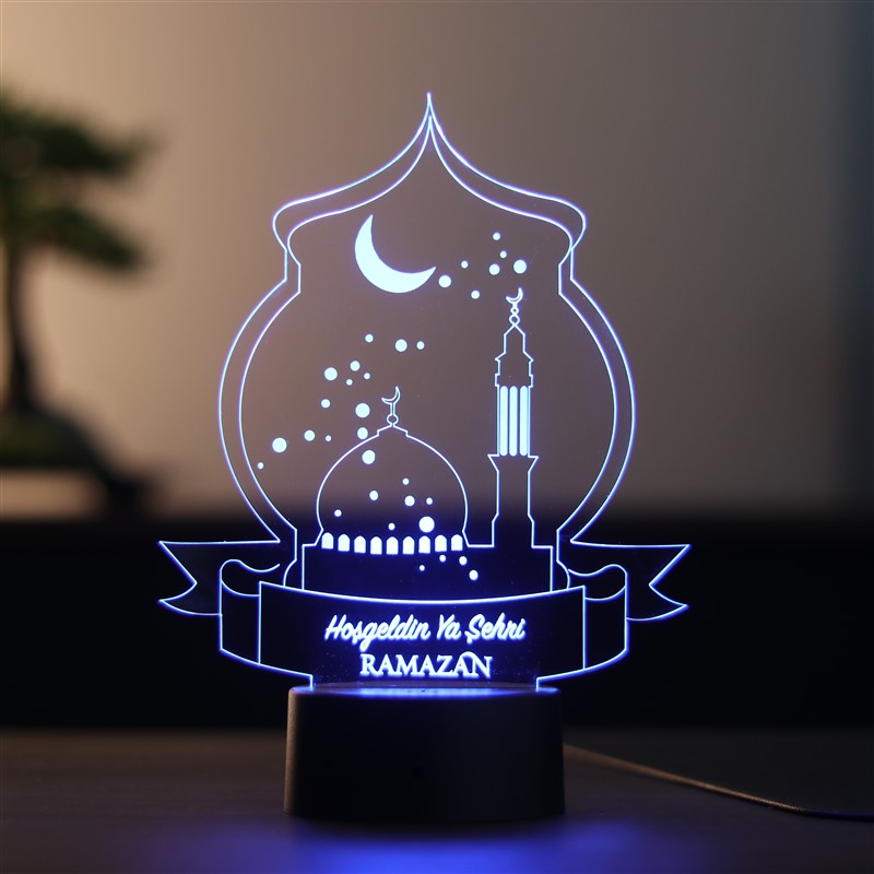 Welcome Ramadan City Figured Decorative Gift Led Table Lamp | BYLAMP