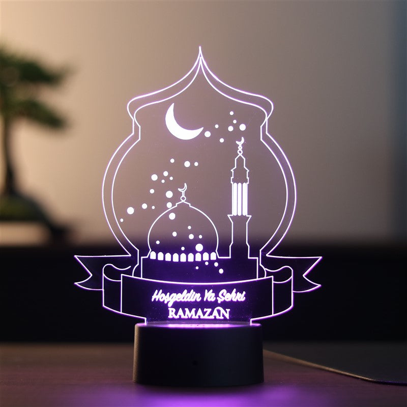 Welcome Ramadan City Figured Decorative Gift Led Table Lamp | BYLAMP
