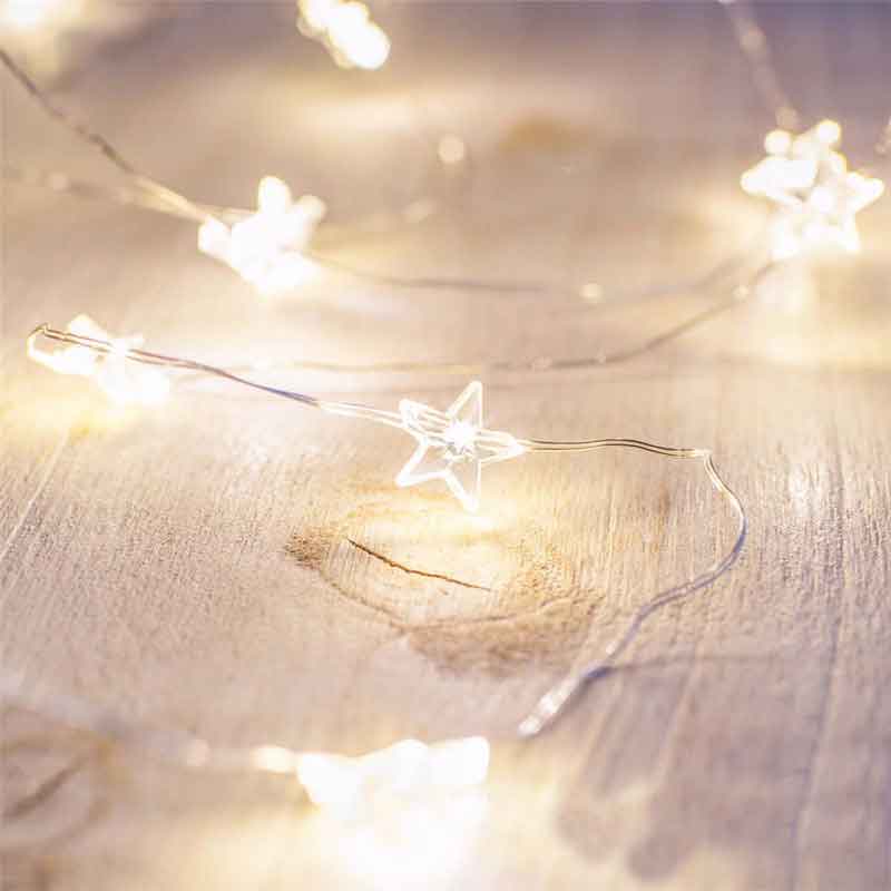 Süsleme Yıldızlı LED Işık Telleri
