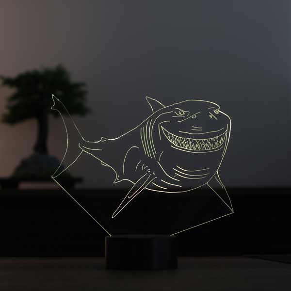 Shark Led Table Lamp