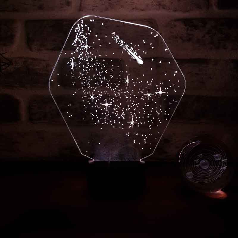 Comet Lamp Design