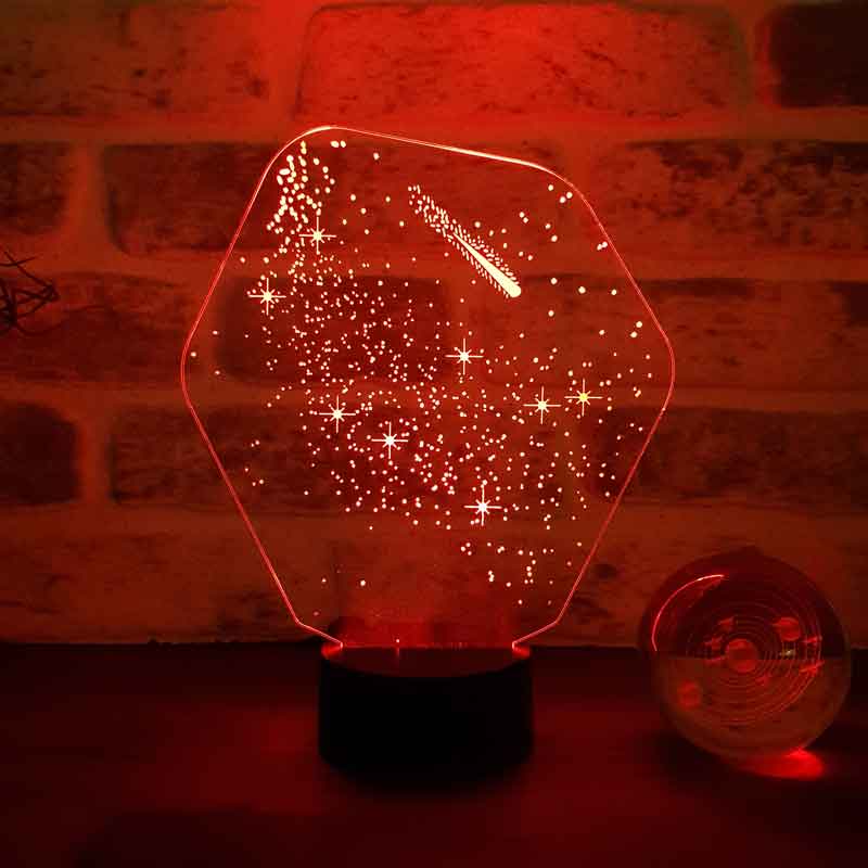 Comet Lamp Design
