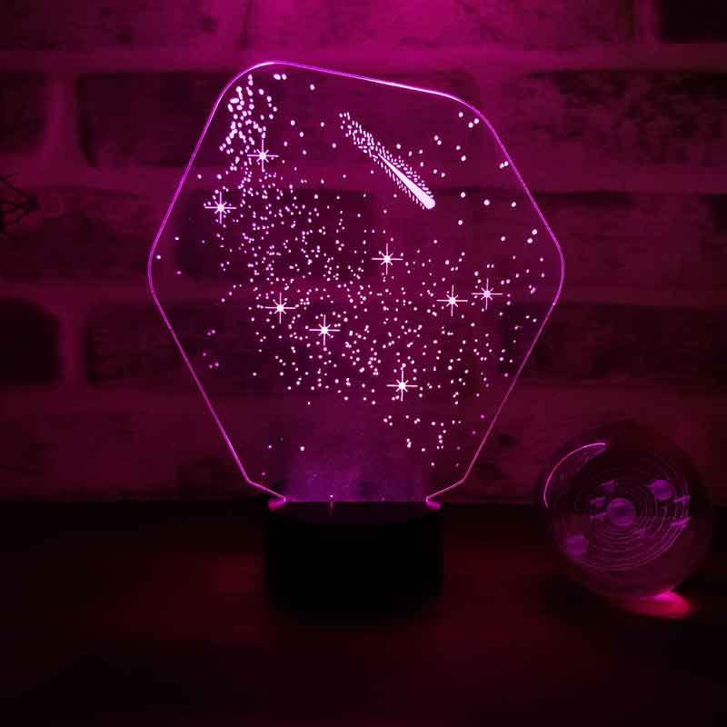 Comet Lamp Design