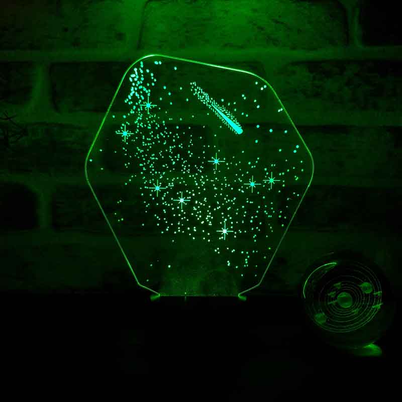 Comet Lamp Design