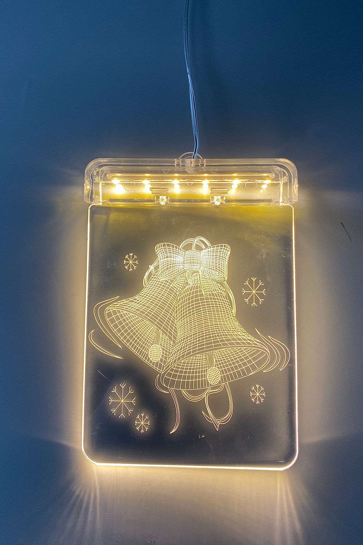 Led Işıklı Çan Kapı Süsü