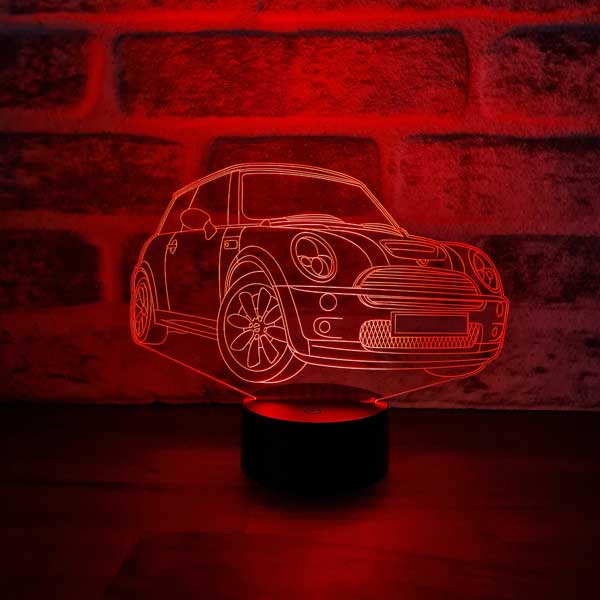 Mini Cooper Figured Decorative Gift Led Table Lamp | BYLAMP