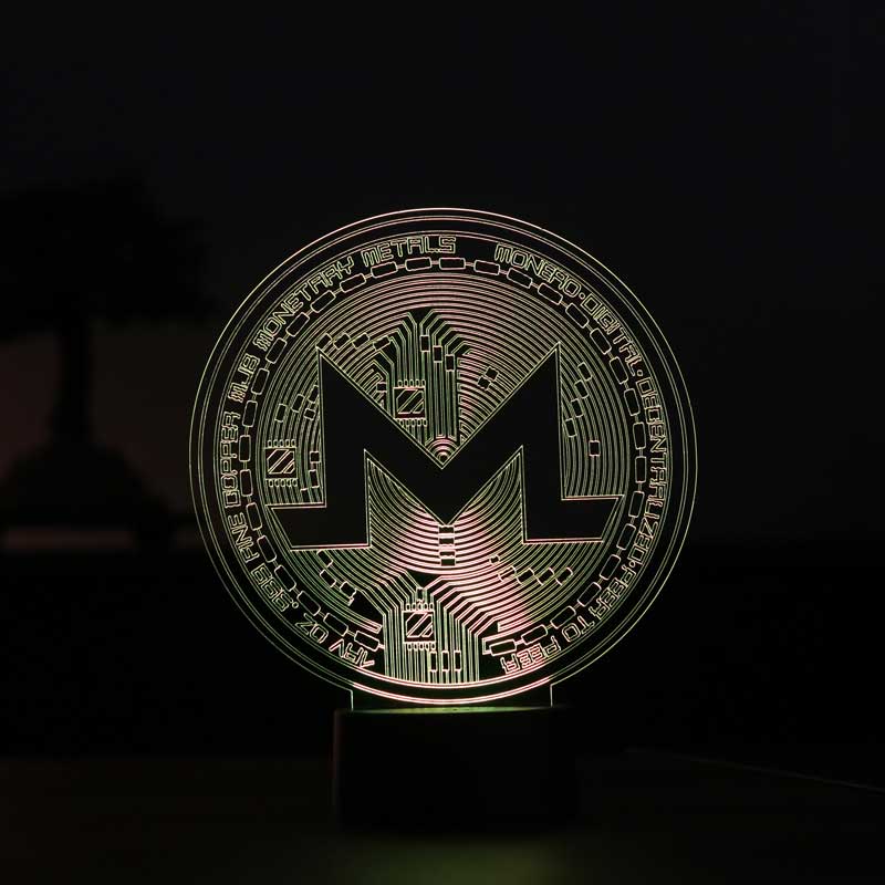 Monerocoin Figured Decorative Gift Led Table Lamp | BYLAMP