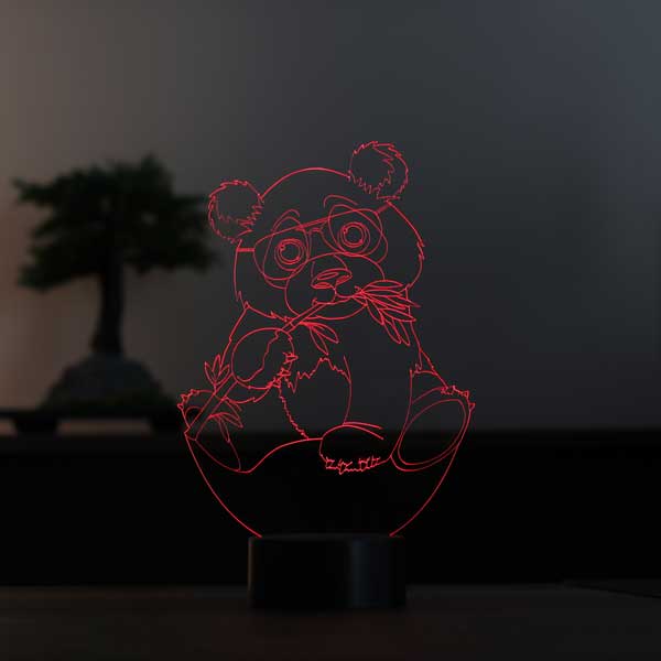 3D Panda Led Night Light