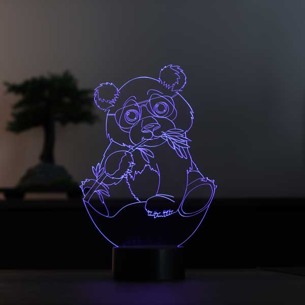 3D Panda Led Night Light
