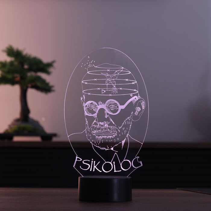 3D Psychologist LED Lamp