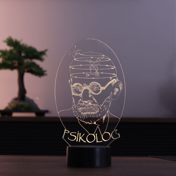 3D Psychologist LED Lamp