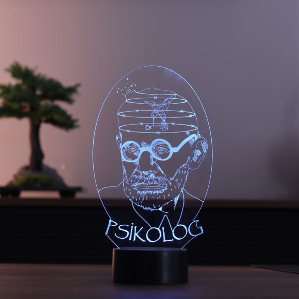 3D Psychologist LED Lamp