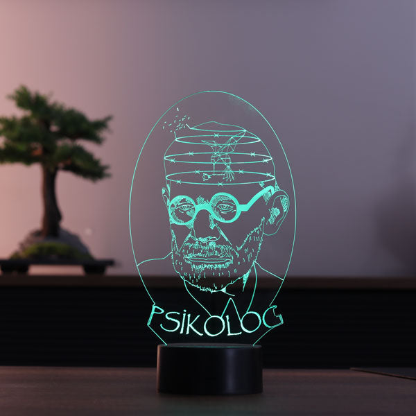 3D Psychologist LED Lamp