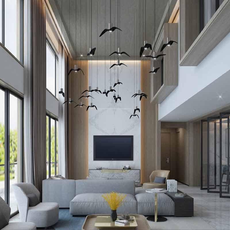 Air stalagmit lighting white